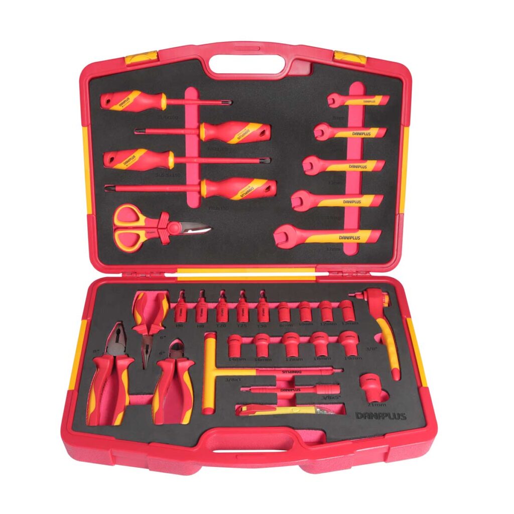 جعبه ابزار عایق 31 عددی داناپلاس