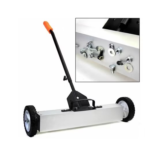 جاروی مگنتی چرخ دار 