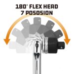 دسته بکس جغجغه ای مفصلی 1/2